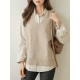 Casual Loose Sleeveless Solid Color V-Neck Sweater Vest Outerwear