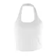 Simple Black&White Casual Sleeveless Halterneck Tanks