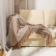 Textile City Ins Knitted Blanket Solid Plain Home Decor