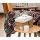 Europe Style Sofa Throw Blanket Cotton Thread Knitted Blanket