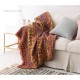 Europe Style Sofa Throw Blanket Cotton Thread Knitted Blanket