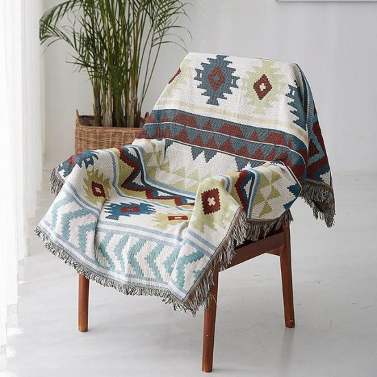 Bohemian Decorative Sofa Blanket