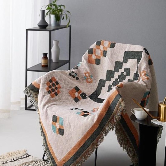 Bohemian Decorative Sofa Blanket