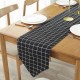 cotton table runners and tablecloths plaid table runner