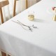 rectangular tablecloth with lace large dinning table cover