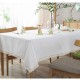 rectangular tablecloth with lace large dinning table cover