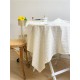 Table Cloth Kitchen Table Rectangular Tablecloth White Pattern