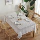 Crocheted Tablecloth White Lace table cover Home Hotel Textile Décor