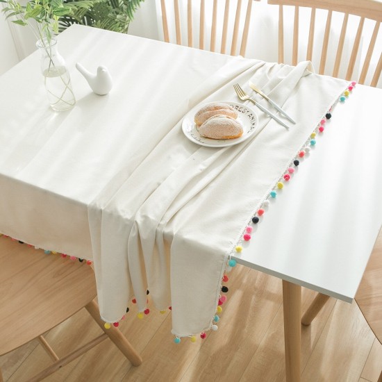 Kitchen Table Rectangular Tablecloth Color