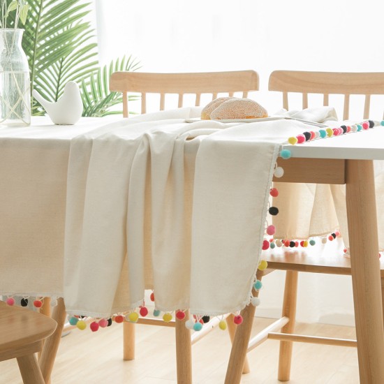 Kitchen Table Rectangular Tablecloth Color