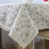 Country Style Flower Print Table Cloth