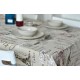 Stamp print Dining Table Cover Table Cloth