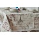 Stamp print Dining Table Cover Table Cloth