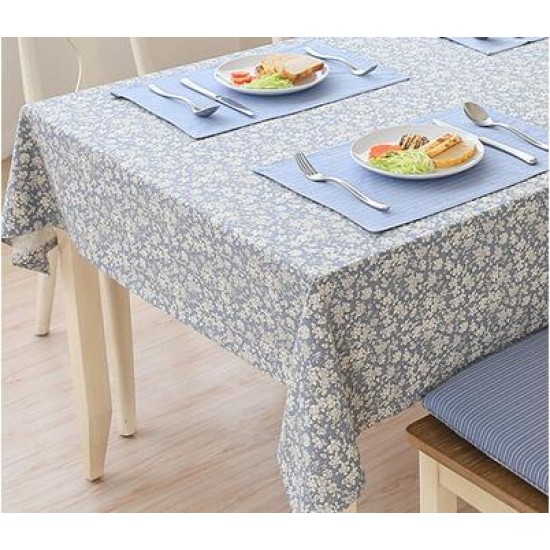 Japan Style Linen Cotton Tassel Table Cloth