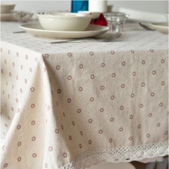 Linen Tablecloth High Quality Japan Stlye Table Cloth