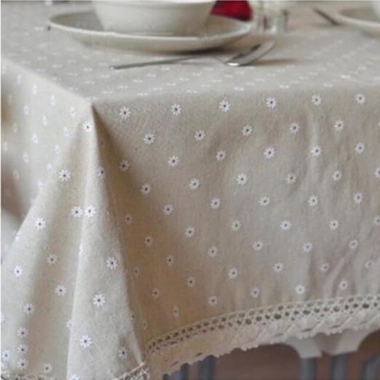 Linen Tablecloth High Quality Japan Stlye Table Cloth