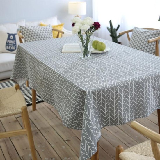 Cotton Decorative Rectangular TableCloth