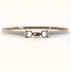 Buckle Stretch Fashion Thin Metal Buckle Retro Belts