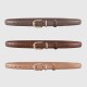 Women's Thin Alloy Buckle Simple Fashion Decorate Belt