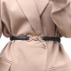 Buckle Stretch Fashion Thin Metal Buckle Retro Belts