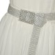 115CM Brilliant Belt Waist Chain 10 Rows Full Diamond Rhinestone Crystal Belt