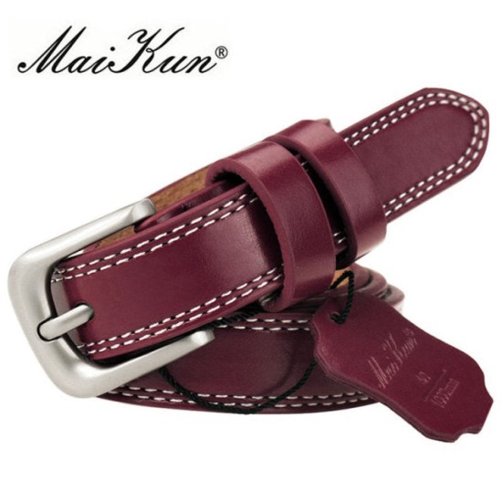 Genuine Leather Belts Decorative Simple Waist Belt