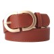 Leather Belts for Women Fashion Jeans Classic Retro Simple