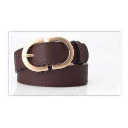 Leather Belts for Women Fashion Jeans Classic Retro Simple