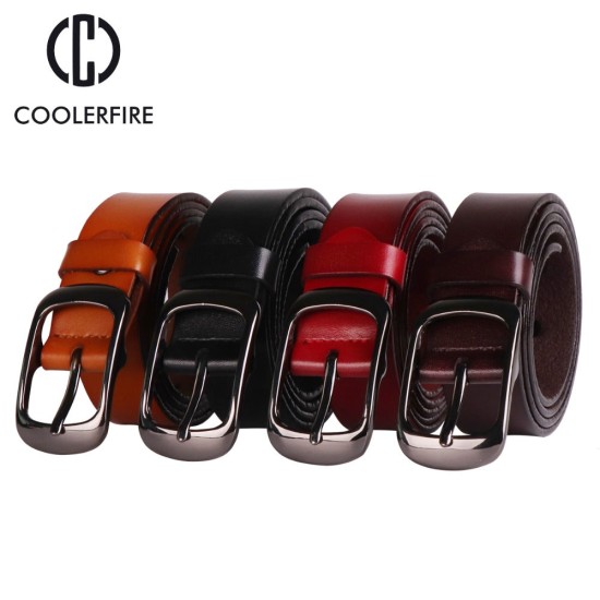 strap casual all-match Women brief genuine leather belt